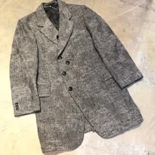 Yohji Yamamoto Yohji Yamamoto POUR HOMME 11AW クレーターシャギーロングジャケット