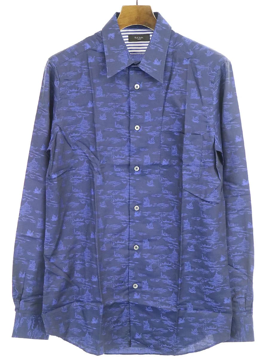 Paul Smith ポールスミス 15ss 総柄シャツ