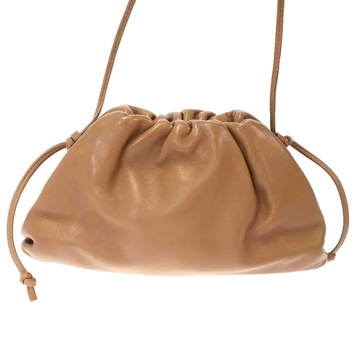 BOTTEGA VENETA ボッテガヴェネタ The Pouch ザ ポーチミニ レザーショルダーバッグ