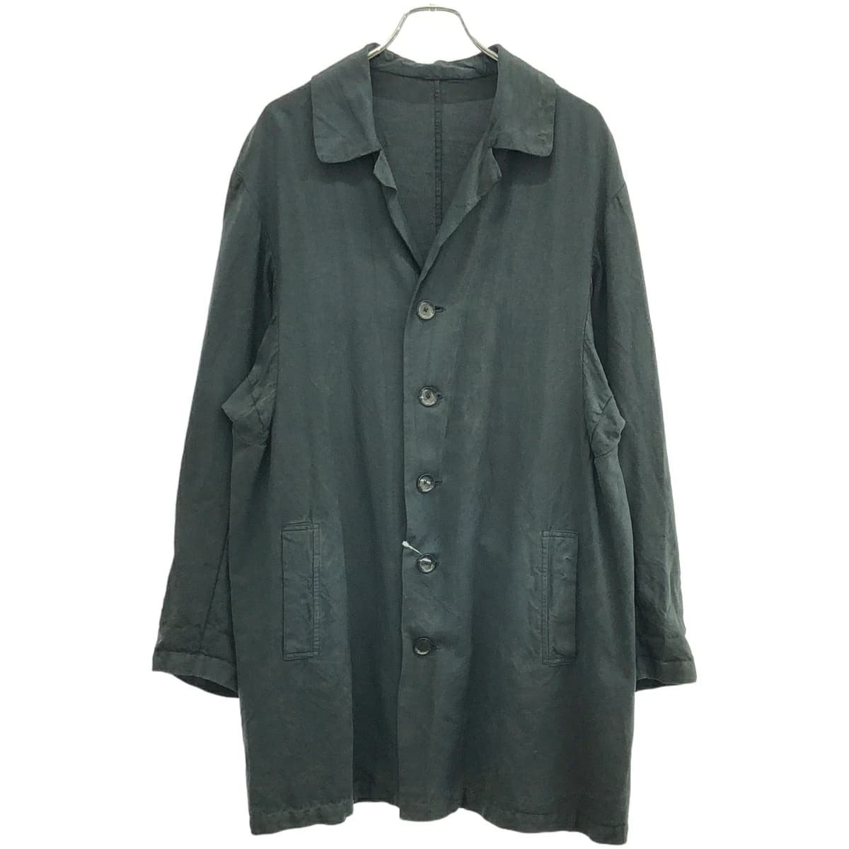 GEOFFREY B.SMALL ジェフリービースモール 17SS journal standard luxe別注 シルクチェスターコート Ex.2/9 17020450000710