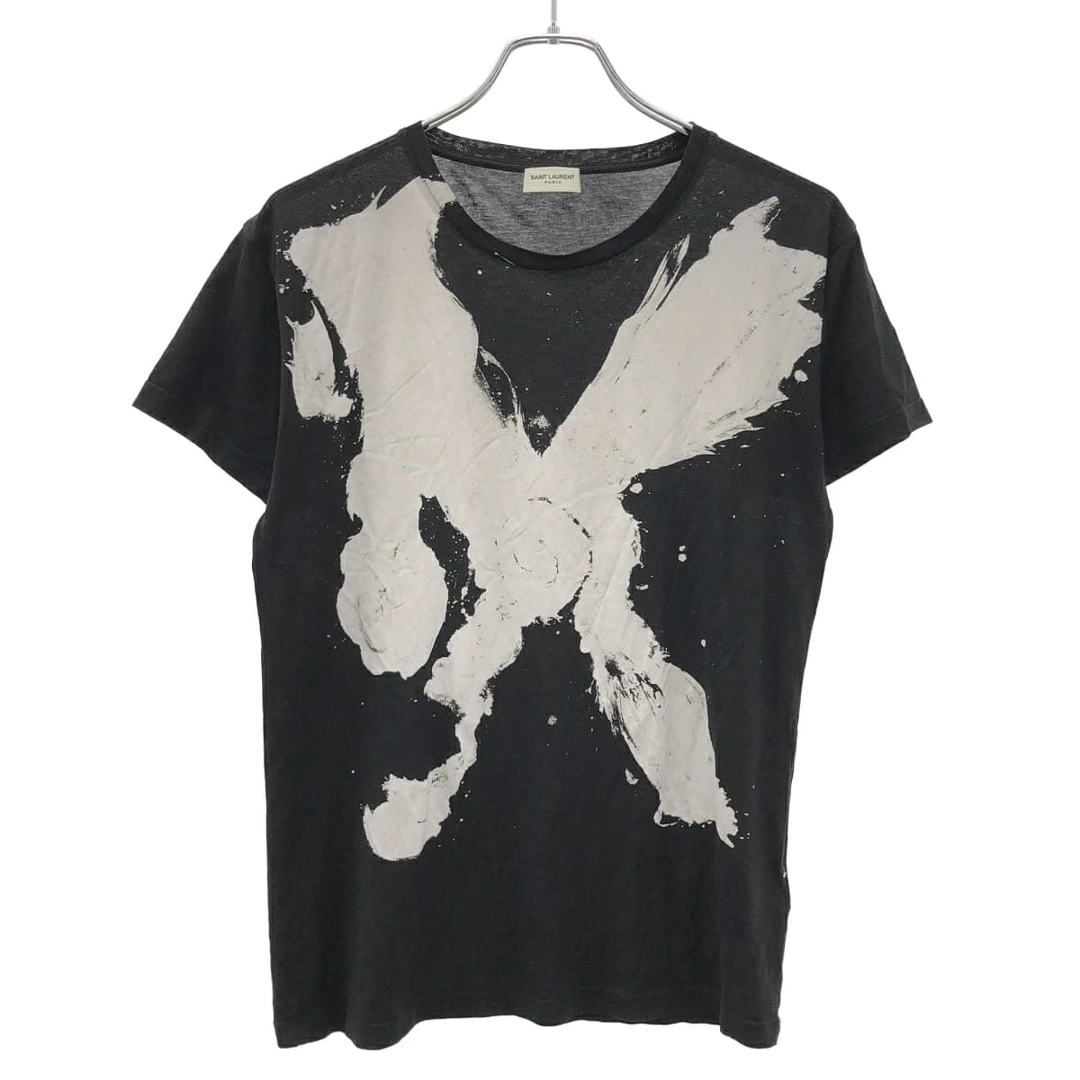 SAINT LAURENT サンローラン パリ 15SS Mr.X プリントTシャツ 377670 Y2JT1