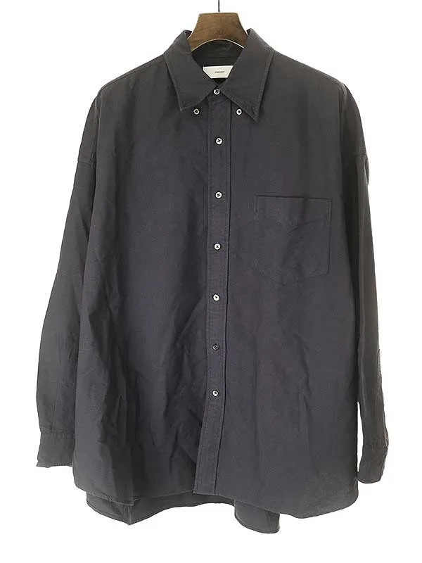 Graphpaper グラフペーパー 22AW Oxford Oversized L/S B.D Shirt オーバーサイズボタンダウンシャツ