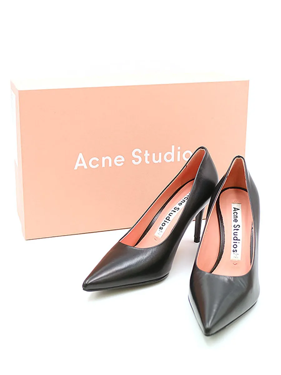Acne Studios アクネストゥディオズ Pam スムースレザーポインテッドトゥパンプス