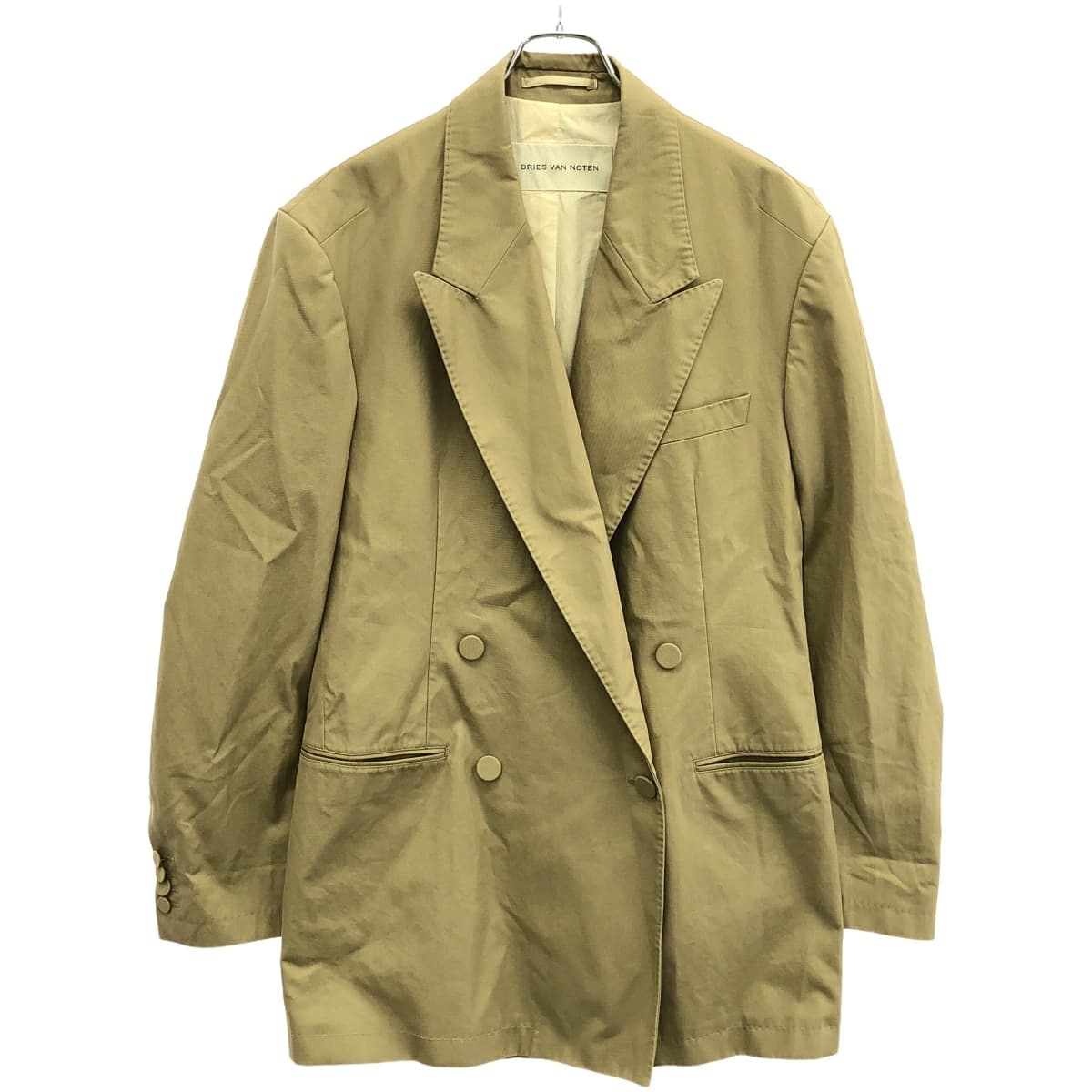 DRIES VAN NOTEN ドリスヴァンノッテン 24SS オーバーサイズダブルブレストジャケット
