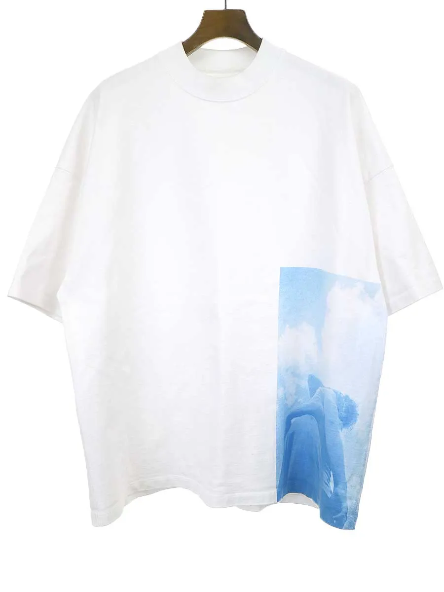 JIL SANDER ジルサンダー 19SS フォトプリントオーバーサイズTシャツ