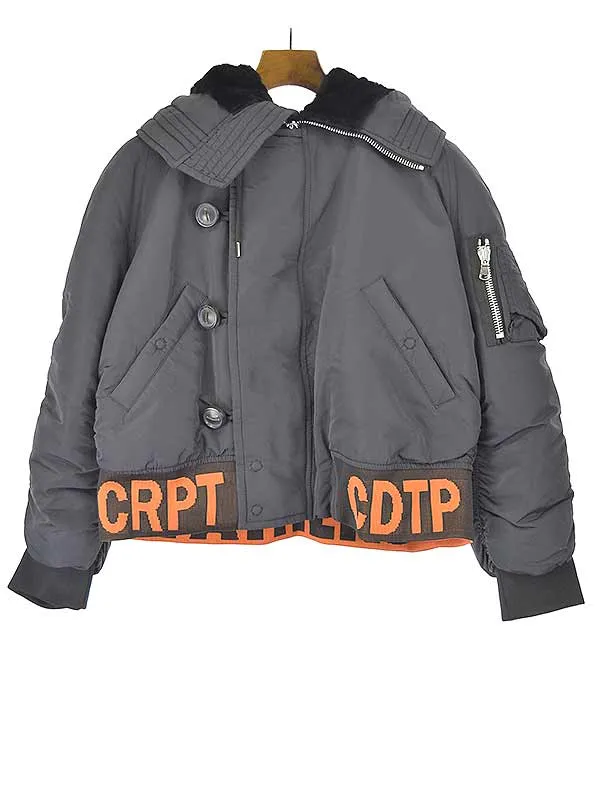 RAF SIMONS ラフシモンズ 14AW STERLING RUBY Nー3B ショートダウンボンバージャケット