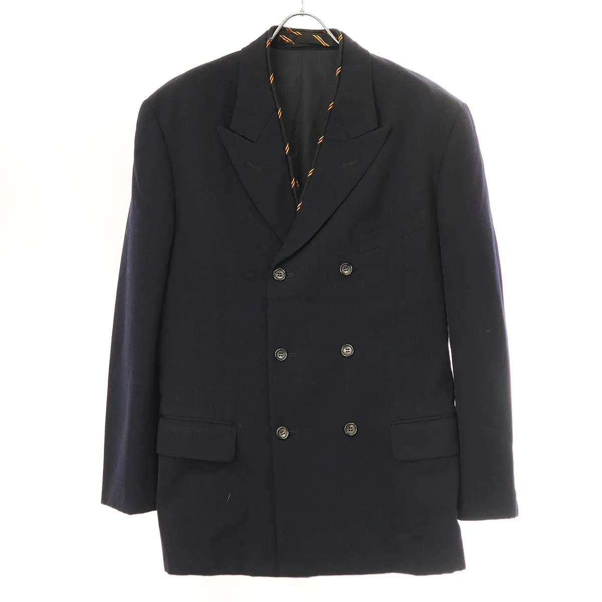 COMME des GARCONS コム デギャルソンオムプリュス 1995AW Sleep スリープ期 ネクタイドッキング ダブルブレストセットアップスーツ