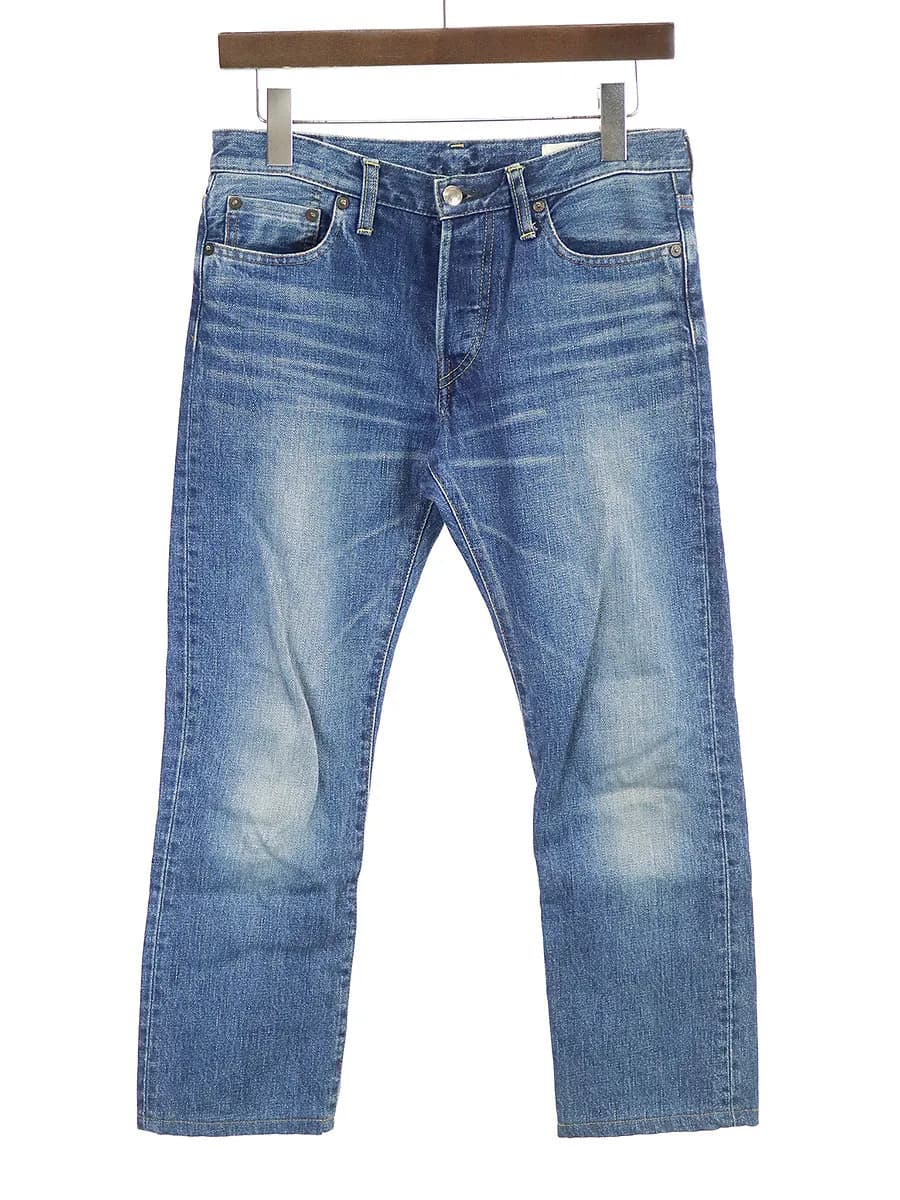 HYKE ハイク TIGHT STRAIGHT ストレートデニムパンツ