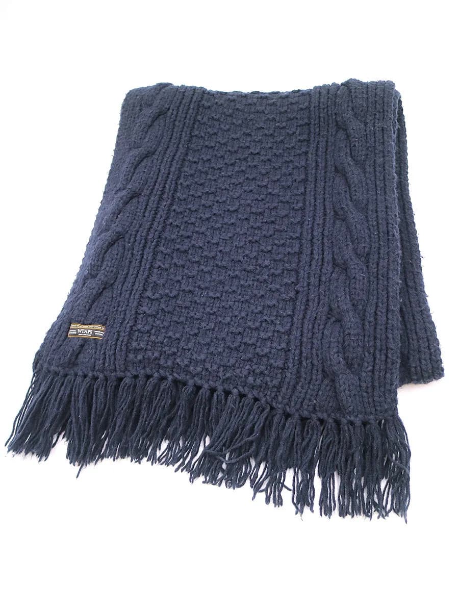 WTAPS ダブルタップス 14AW MUFFLER フリンジウールマフラー