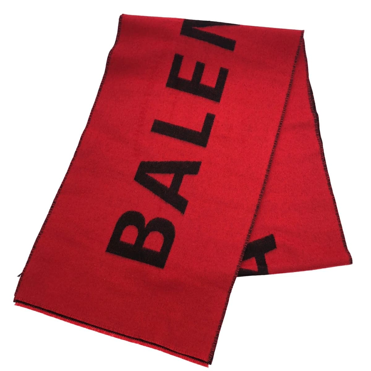 BALENCIAGA バレンシアガ ロゴマフラー