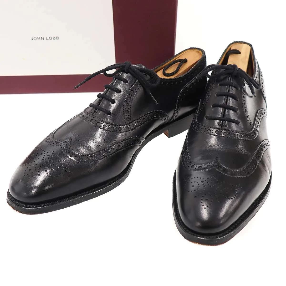 JOHN LOBB ジョン ロブ Stowey ストーウェイ ウィングチップレザーシューズ