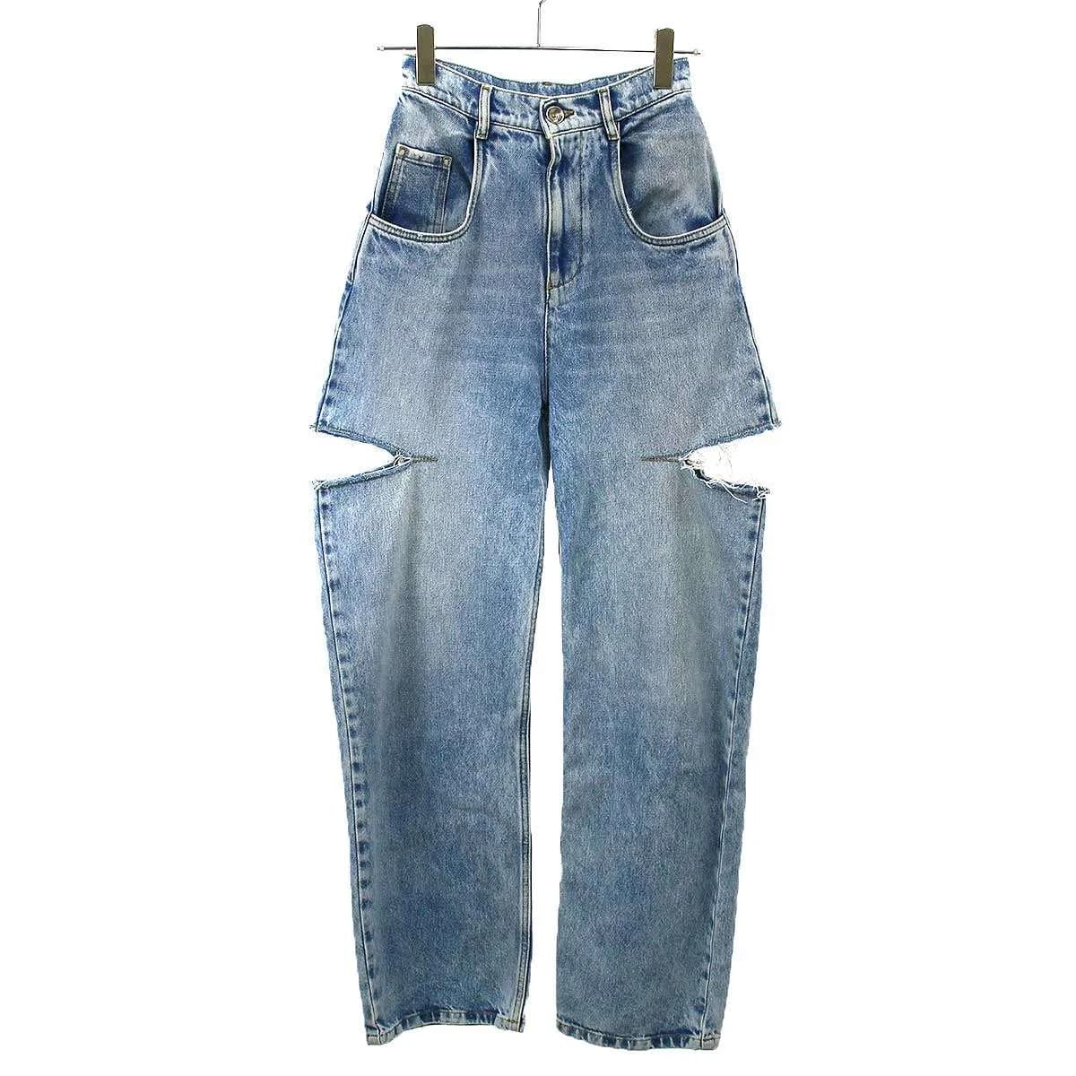 Maison Margiela メゾン マルジェラ 23SS スラッシュダメージデニムパンツ S51LA0051 S30513