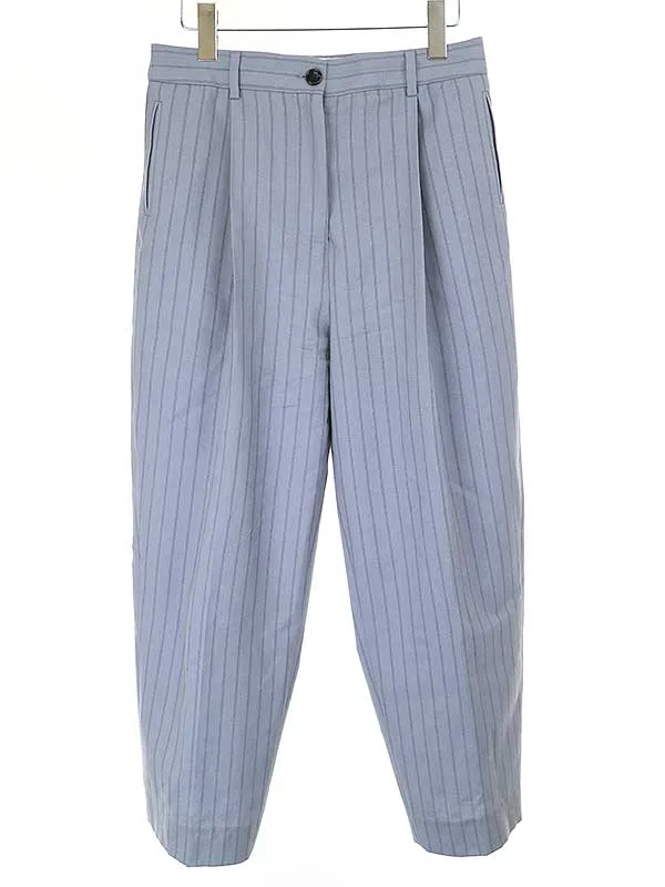 Acne Studios アクネストゥディオズ 21SS ピンストライプ柄ウールトラウザーズパンツ