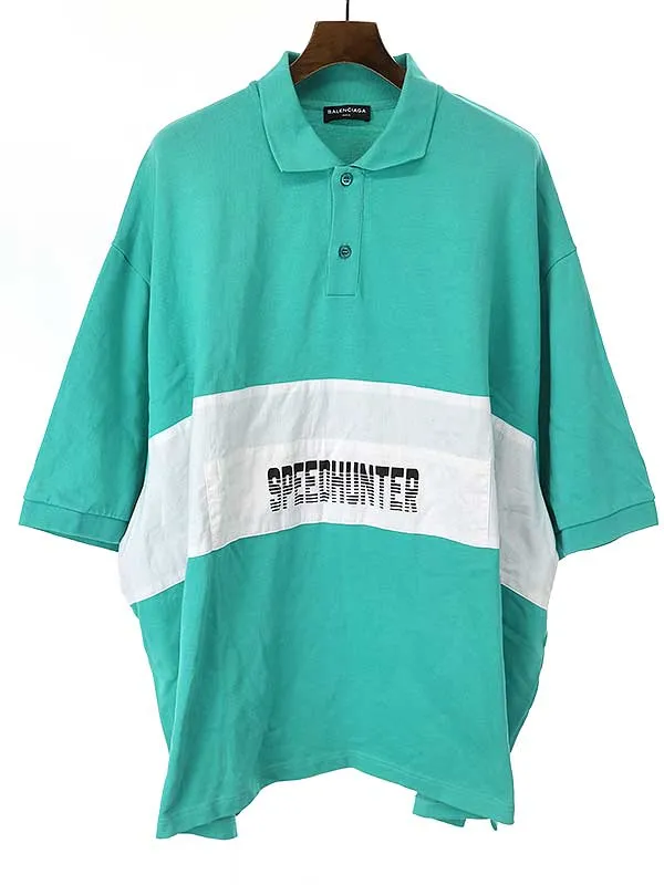 BALENCIAGA バレンシアガ 18SS SPEEDHUNTERS オーバーサイズポロシャツ