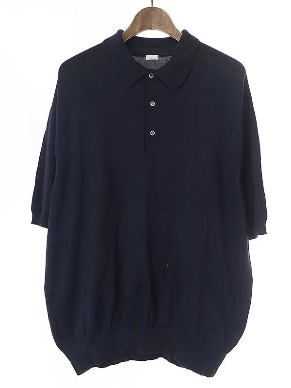 A.PRESSE ア プレッセ 22SS Cotton Knit S/S Polo Shirts コットンニットポロシャツ