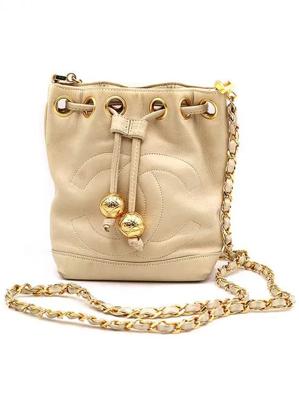 CHANEL シャネル ココボールチャームチェーンショルダーバッグ