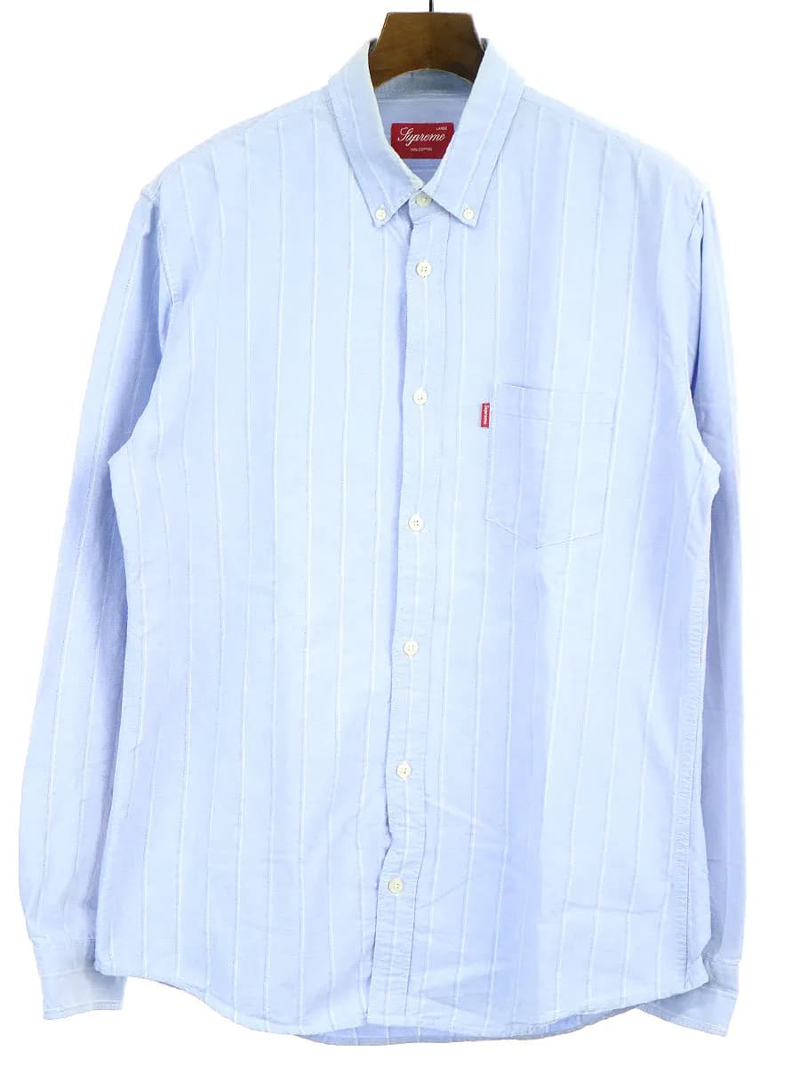 Supreme シュプリーム 10SS マルチストライプオックスフォードシャツ