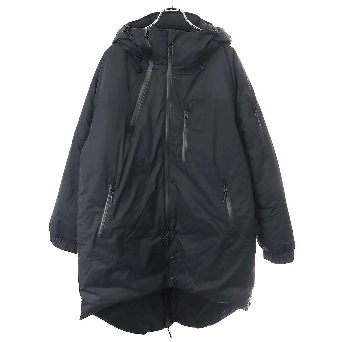 Engineered Garments エンジニアド ガーメンツ×ナンガ ZIP COAT ダウンジップコート 24FB-142 ブラック S