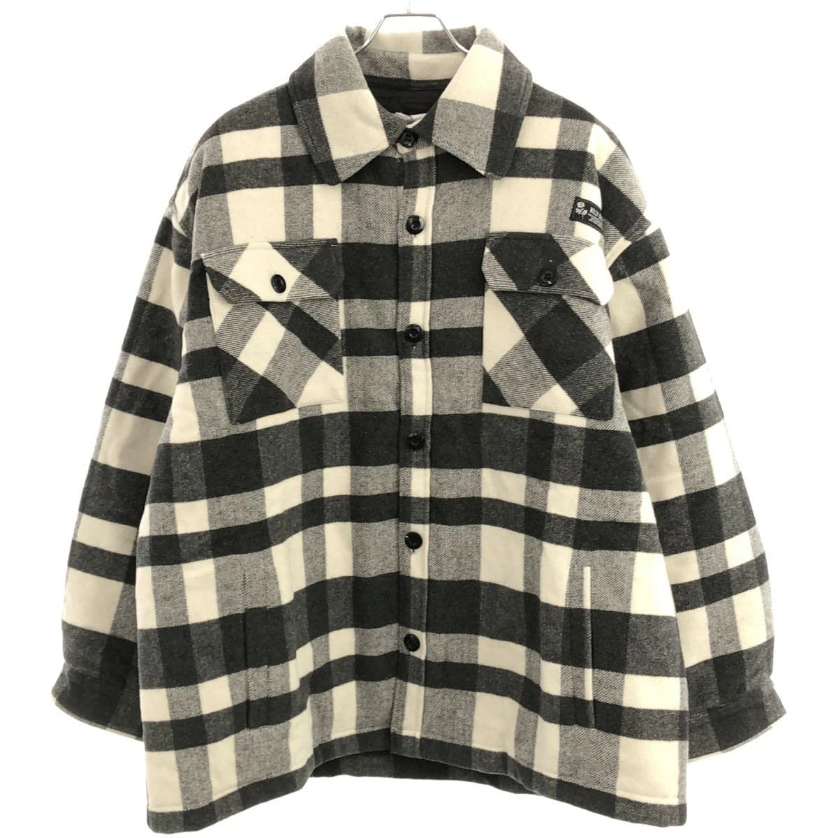 WILLY CHAVARRIA ウィリーチャバリア 20AW W/C CUKO SHT JKT パテッド チェックシャツジャケット
