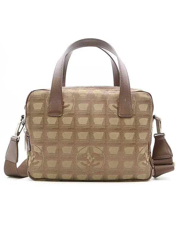 CHANEL シャネル 2002年製 A15973 ニュートラベルライン2WAYショルダーバッグ