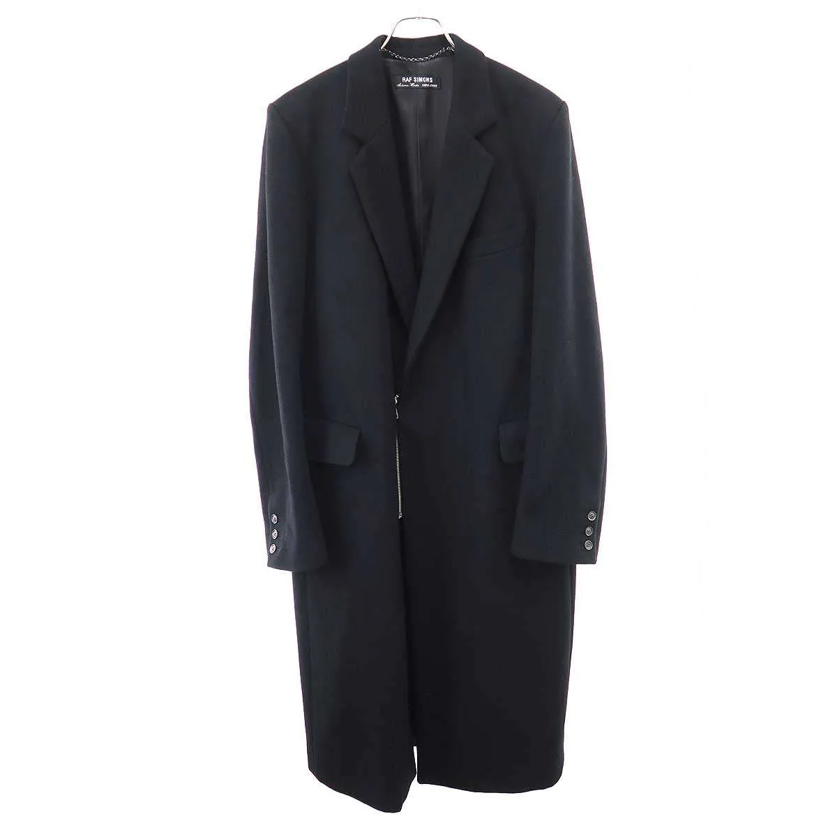 RAF SIMONS ラフシモンズ 1999AW メルトンウールジップチェスターコート