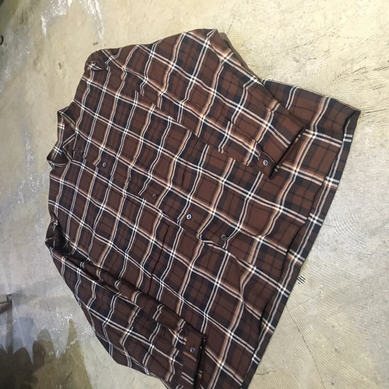 E.Tautz E.tautz 18AW COLLARLESS LINEMAN SHIRT