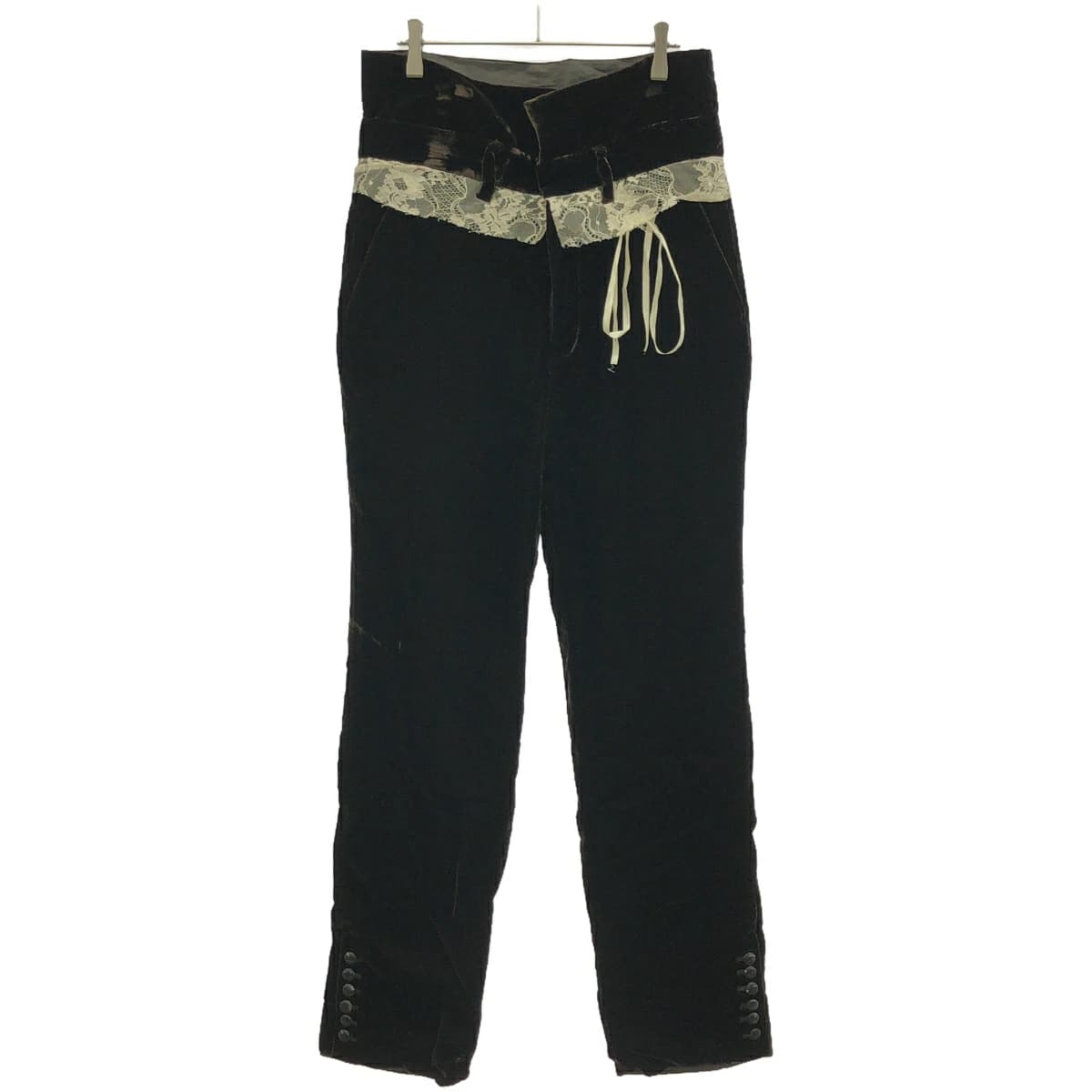 Midorikawa ミドリカワ 24AW レースベロアパンツ MID24AW-PT02