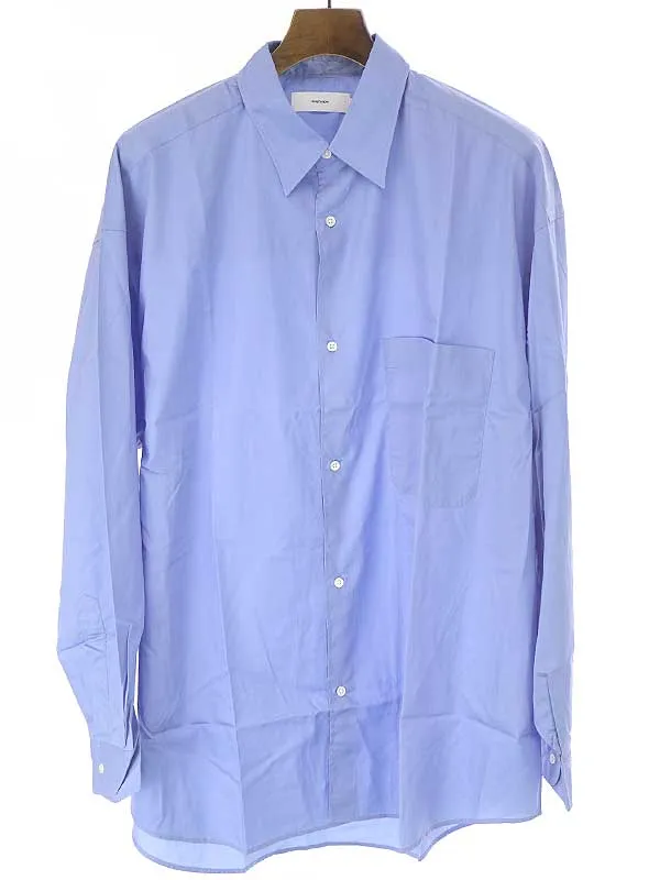 Graphpaper グラフペーパー 19SS Broad Oversized L/S Shirt オーバーサイズブロードシャツ