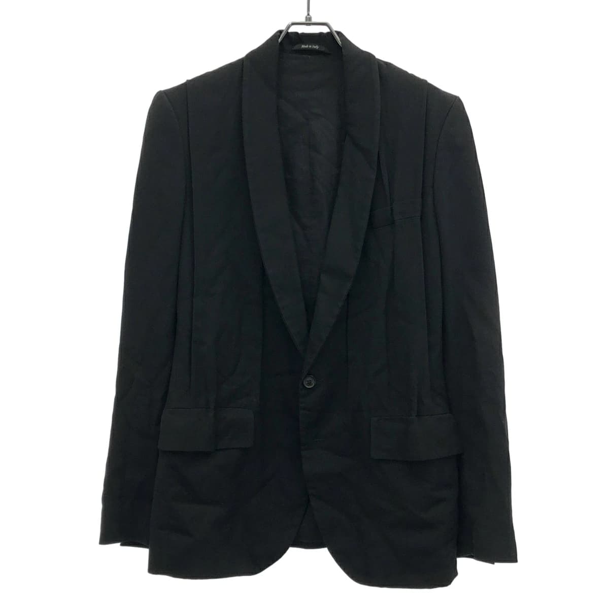 Maison Margiela メゾン マルタン マルジェラ 10 2009AW ランダムタックショールカラーテーラードジャケット