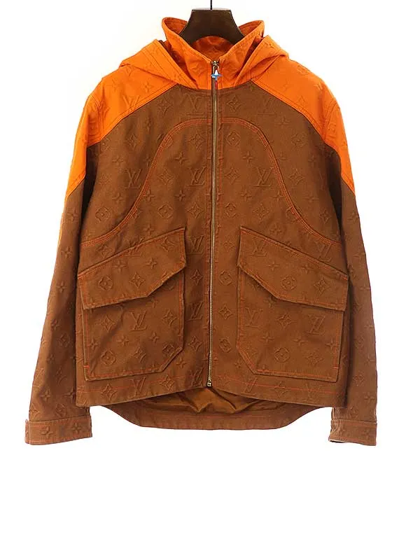 LOUIS VUITTON ルイヴィトン 21AW モノグラムフーデッドデニムジャケット