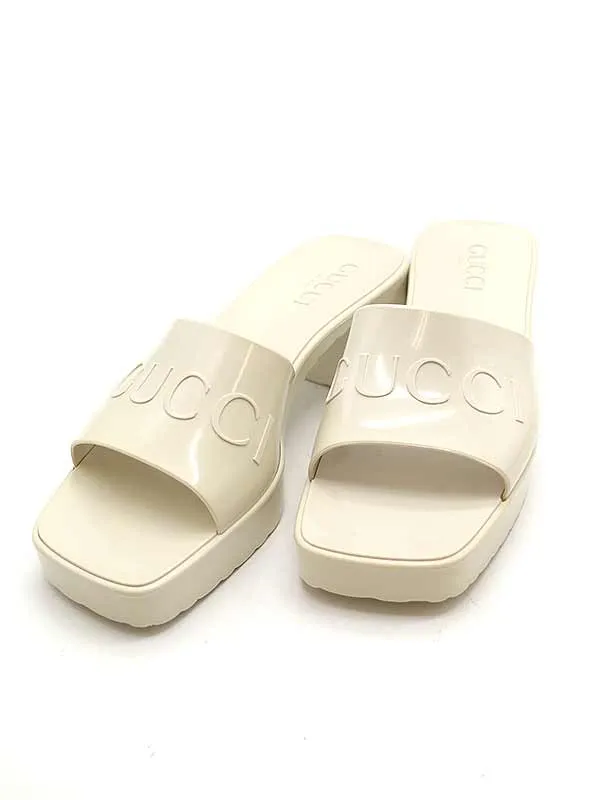 GUCCI グッチ ラバー スライドサンダル