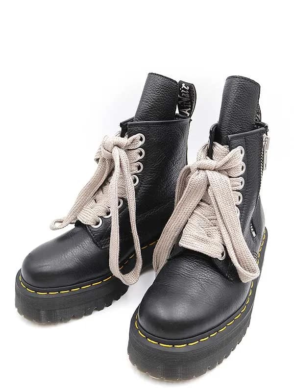 Dr.Martens ドクターマーチン × リックオウエンス 1460 QUAD RO 8ホールブーツ