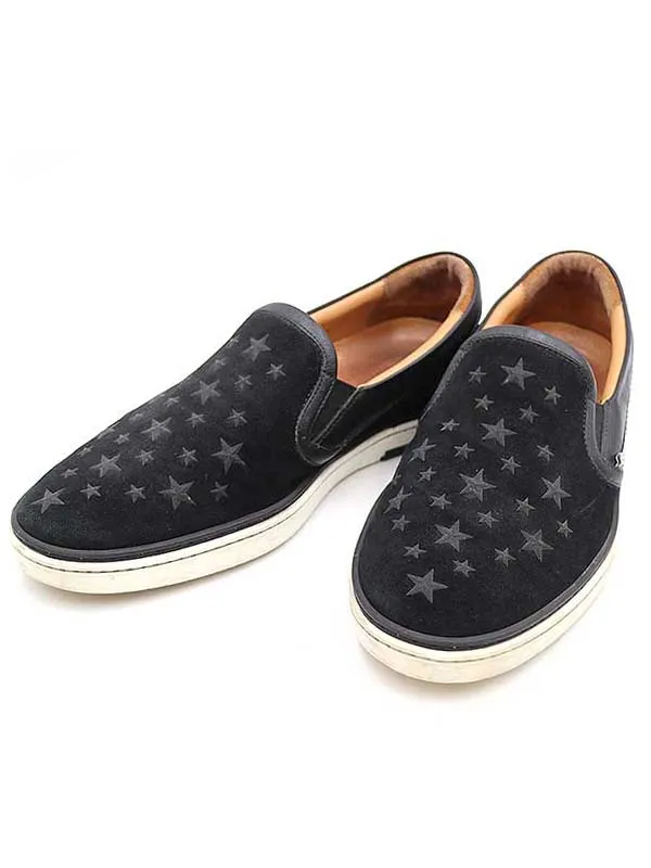 JIMMY CHOO ジミー チュウ ラメスタースリッポンスニーカー