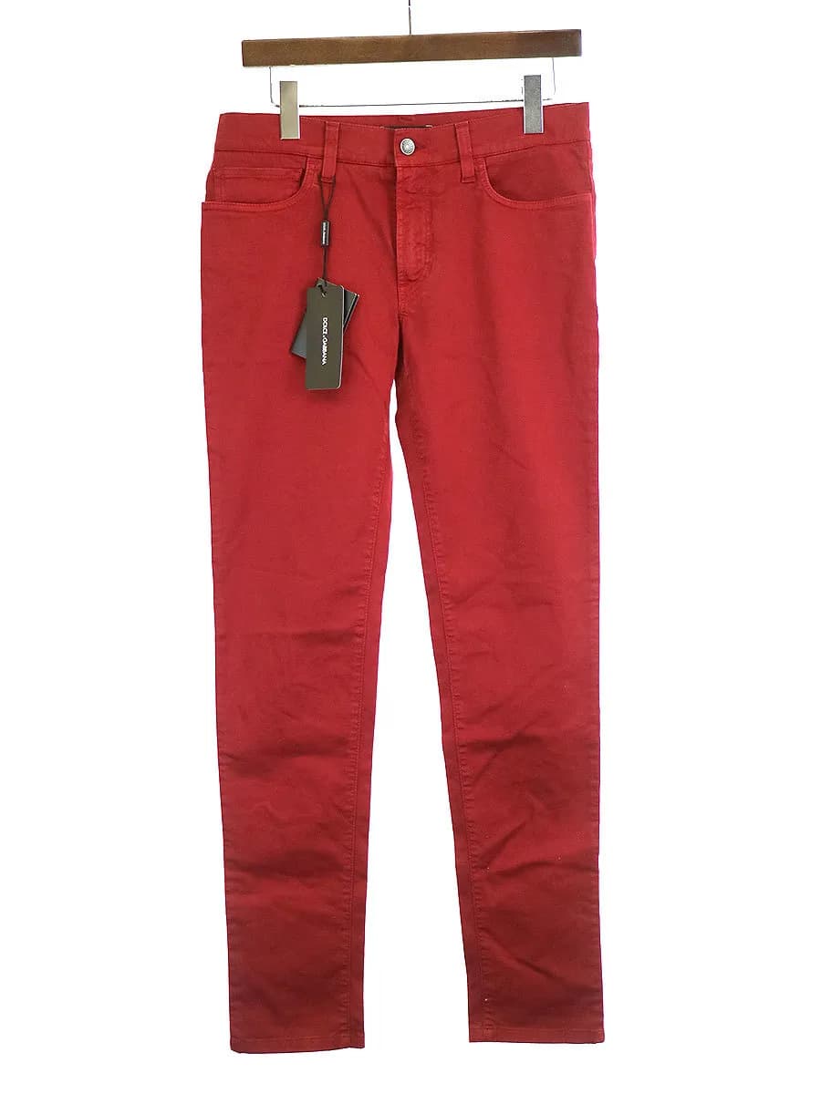 DOLCE&GABBANA ドルチェ&ガッバーナ 14SS 16STRETCH ストレッチカラーパンツ