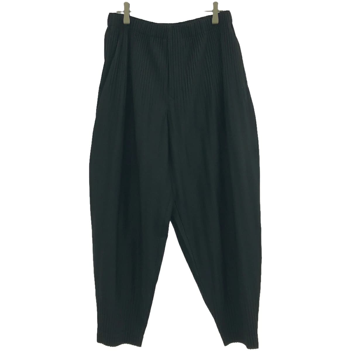 ISSEY MIYAKE オム プリッセ イッセイ ミヤケ BASICS 消しプリーツサルエルイージーパンツ HP55JF051