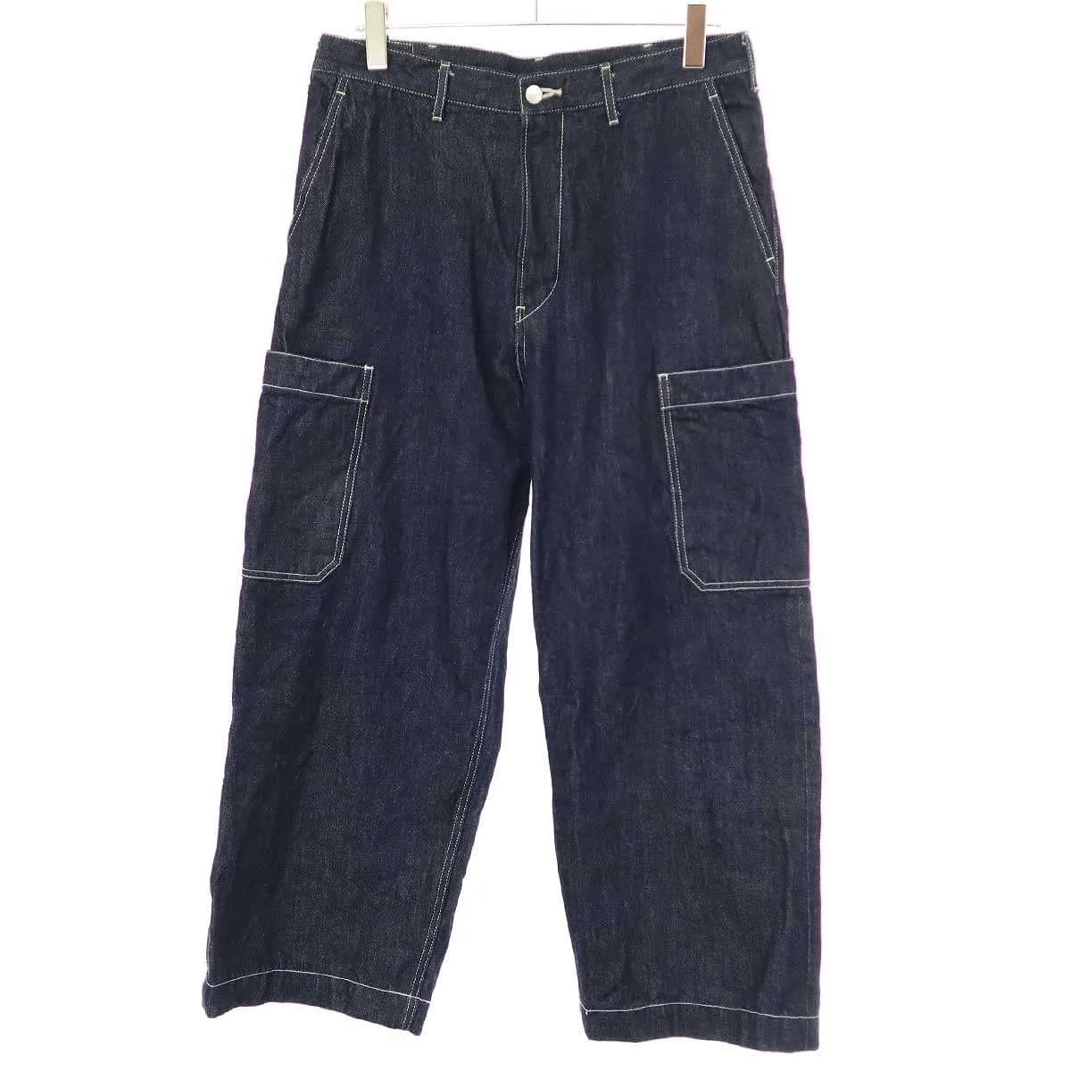 Graphpaper グラフペーパー 23AW Selvage Denim Cargo Pants セルヴィッジデニムカーゴパンツ