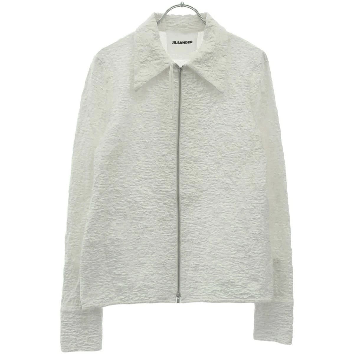 JIL SANDER ジルサンダー 24SS Front Zip Shirt ジップアップジャケット J02DL0174 J20138