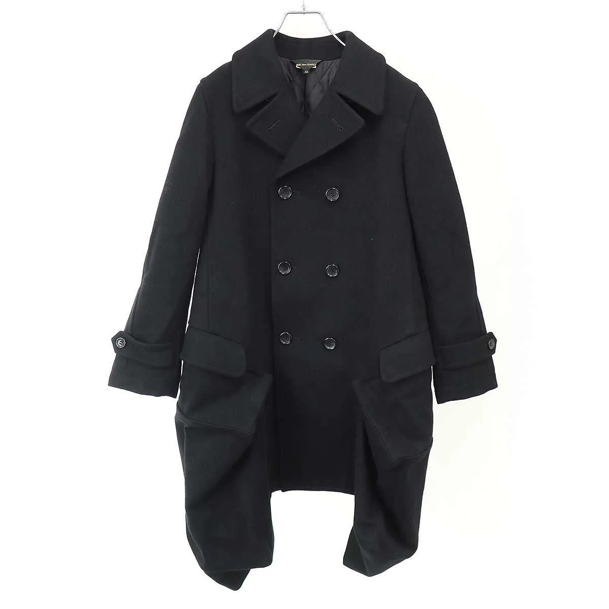 COMME des GARCONS コムデギャルソン 23AW ウールメルトン パテッドコート GL-C002