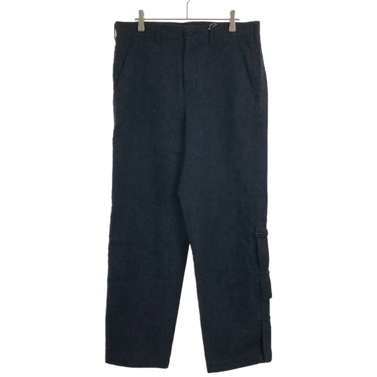 Yohji Yamamoto ヨウジヤマモト プールオム 16AW サイドベルテッドウールパンツ