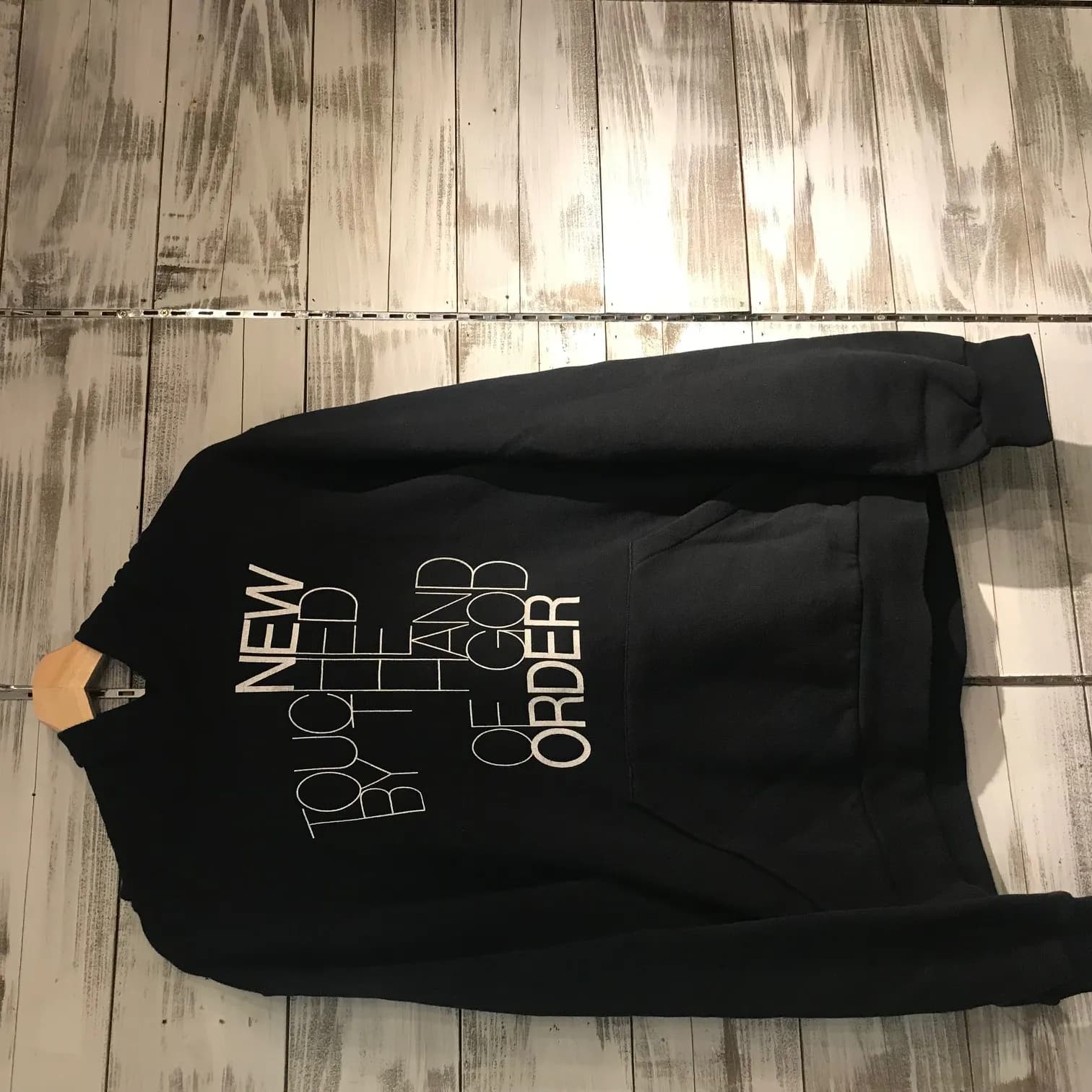 RAF SIMONS RAF SIMONS 2003AW CLOSER期 NEW ORDER HOODIE