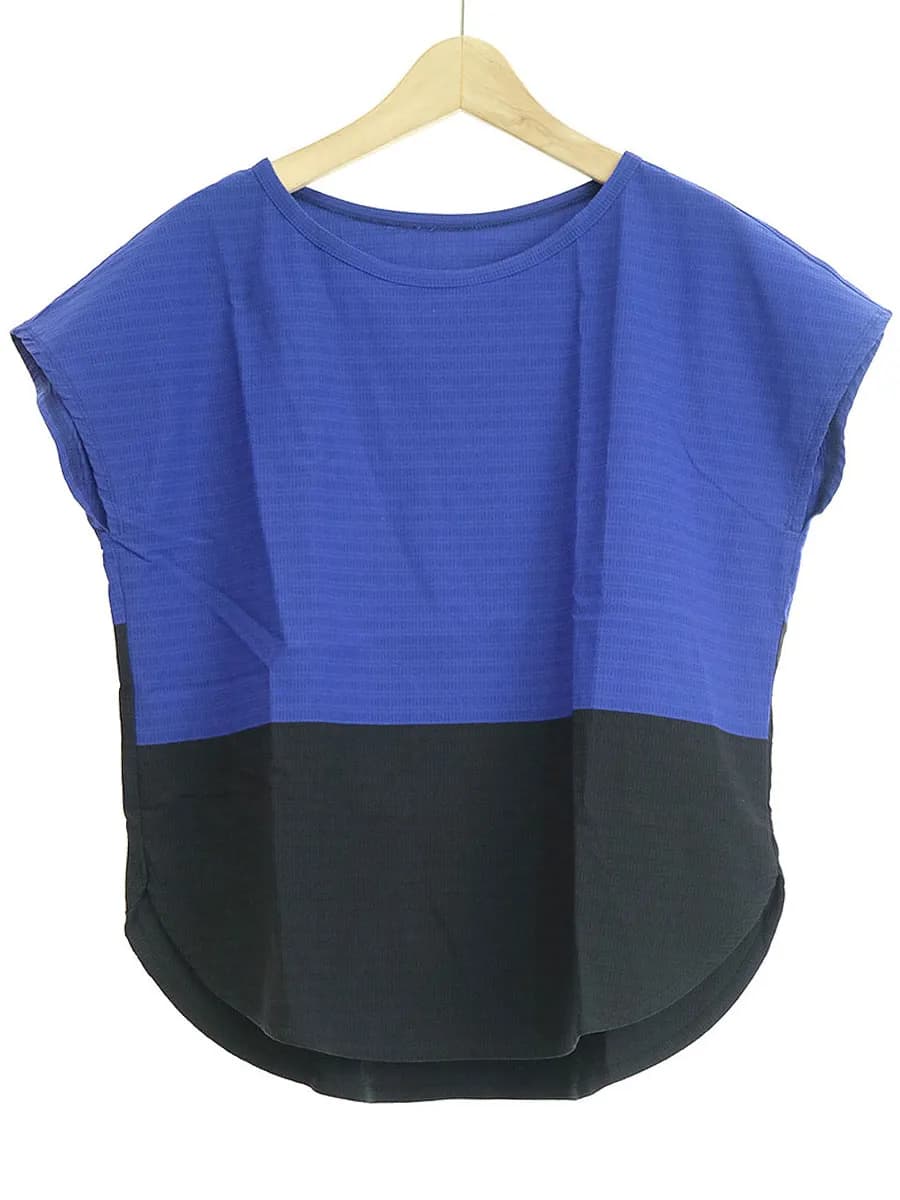 ISSEY MIYAKE イッセイミヤケ バイカラートップス