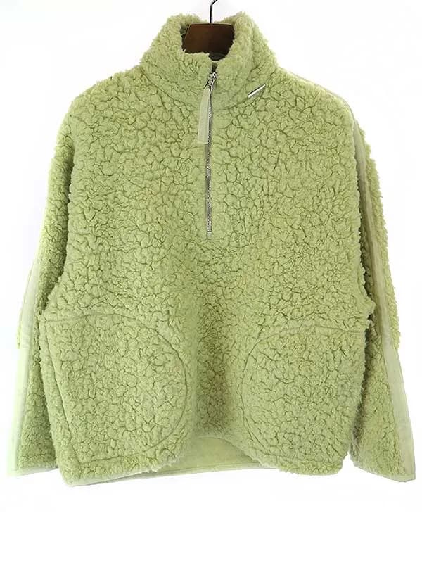 Acne Studios アクネストゥディオズ 21AW ボアハーフジッププルオーバー