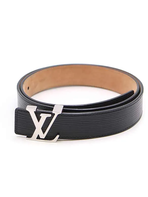 LOUIS VUITTON ルイヴィトン エピ サンチュール LV イニシャル レザーベルトM9604 CA3100