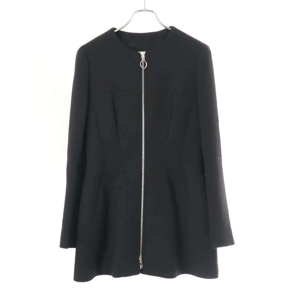 Christian Dior クリスチャンディオール 15AW ジップアップウールロングジャケット