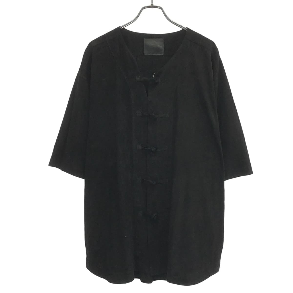 ISAMU KATAYAMA BACKLASH イサムカタヤマ バックラッシュ 21SS カンガルースエード チャイナシャツ