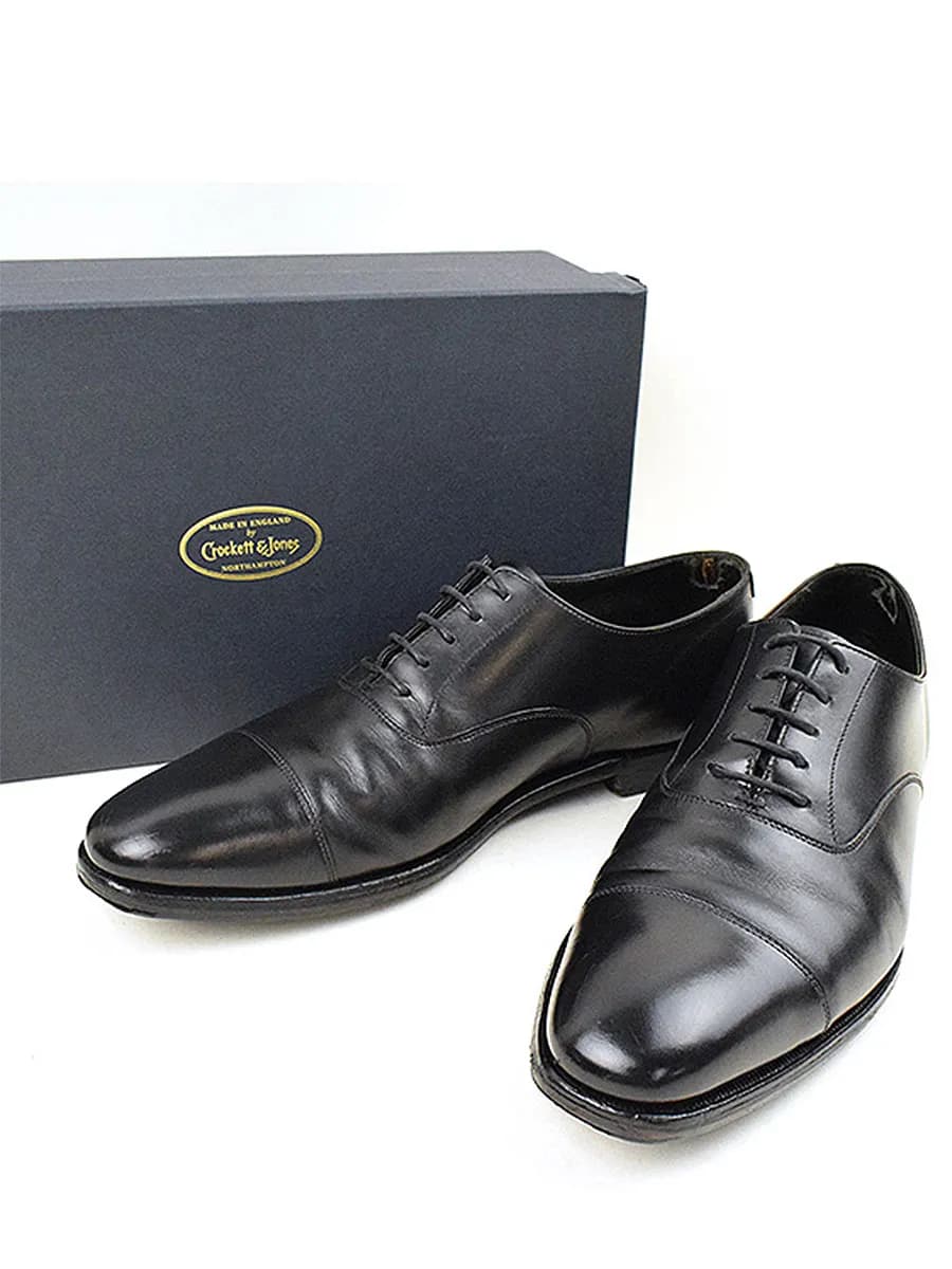 Crockett&Jones クロケット&ジョーンズ オックスフォードレザーシューズ