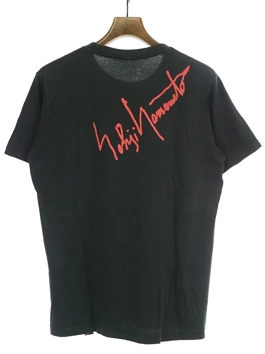 Yohji Yamamoto グラウンドワイ バックロゴプリントTシャツ