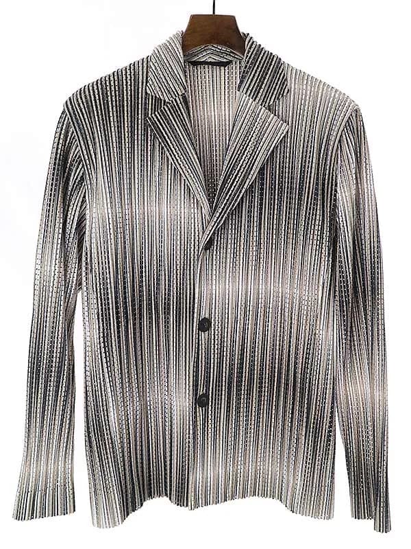 ISSEY MIYAKE オム プリッセ イッセイ ミヤケ 21SS HOLOGRAM 3Bプリーツジャケット