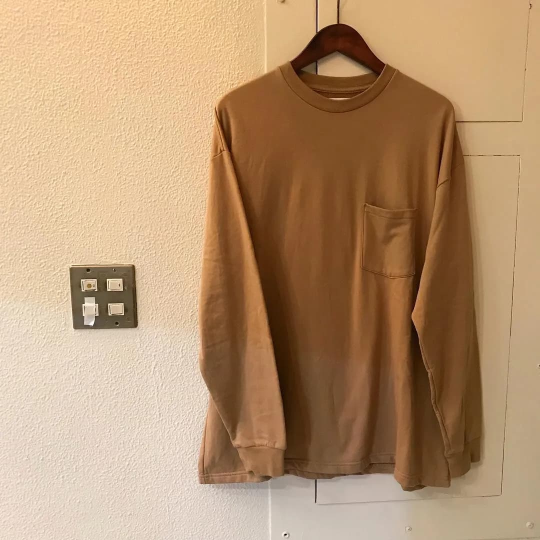 Graphpaper Graphpaper 18AW L/S Pocket Sweat Tee