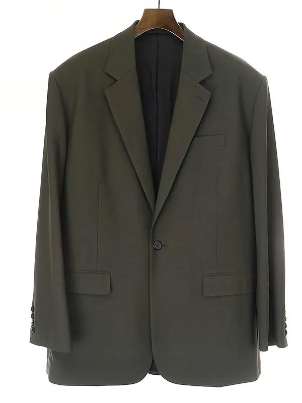 LAD MUSICIAN ラッドミュージシャン 19SS ウールギャバジン1Bビッグジャケット